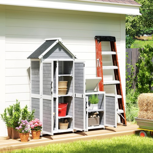 Outsunny 1 gartenschrank - 2,