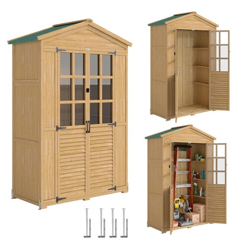 Gartenschrank holz - gartenschrank,