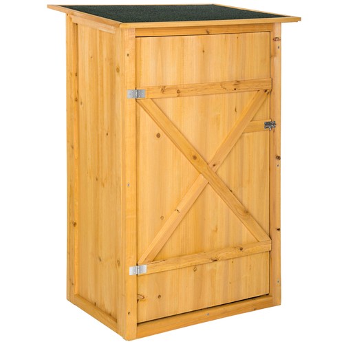 Holz gartenschrank - holz,