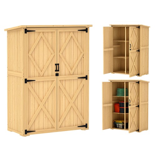 Gartenschrank holz - gartenschrank,